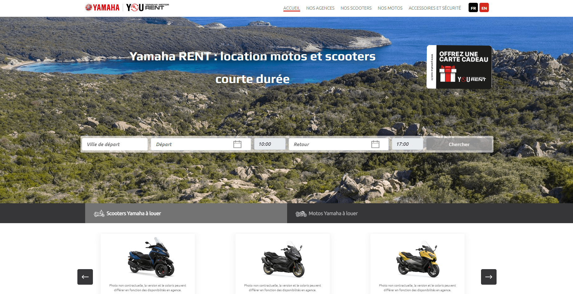 Yamaha Rent